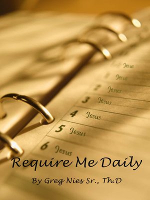 cover image of Require Me Daily